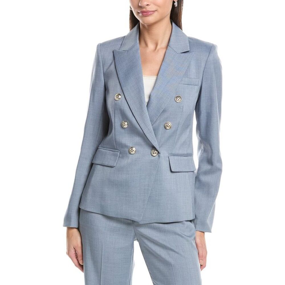 Tahari Asl Womens  Blazer, Navy